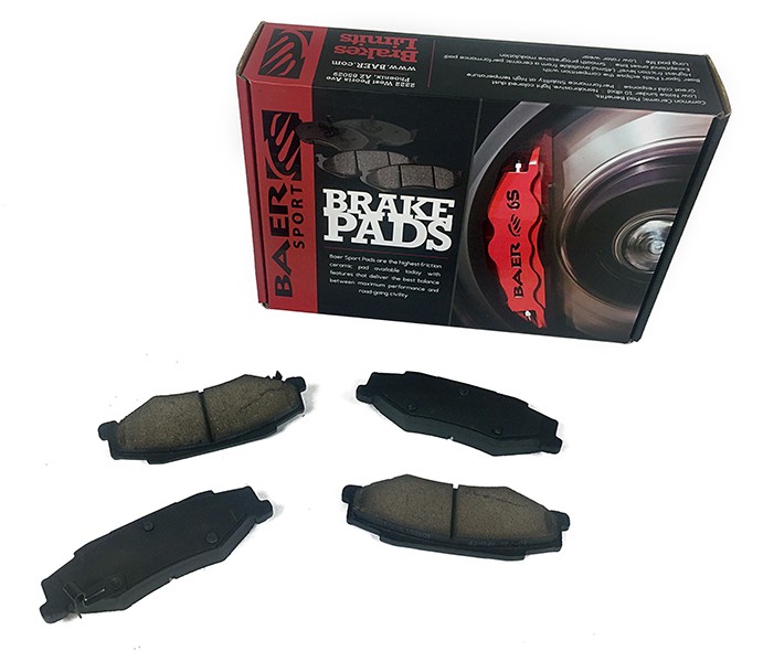 Baer Sport Pads, Rear, Fits Various Cadillac and Chevrolet Applications