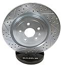 Baer Sport Rotors, Front, Fits 99 Ford F250 4WD 